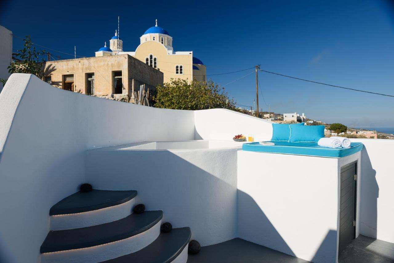 The Luna Caverns Fira  Exterior foto