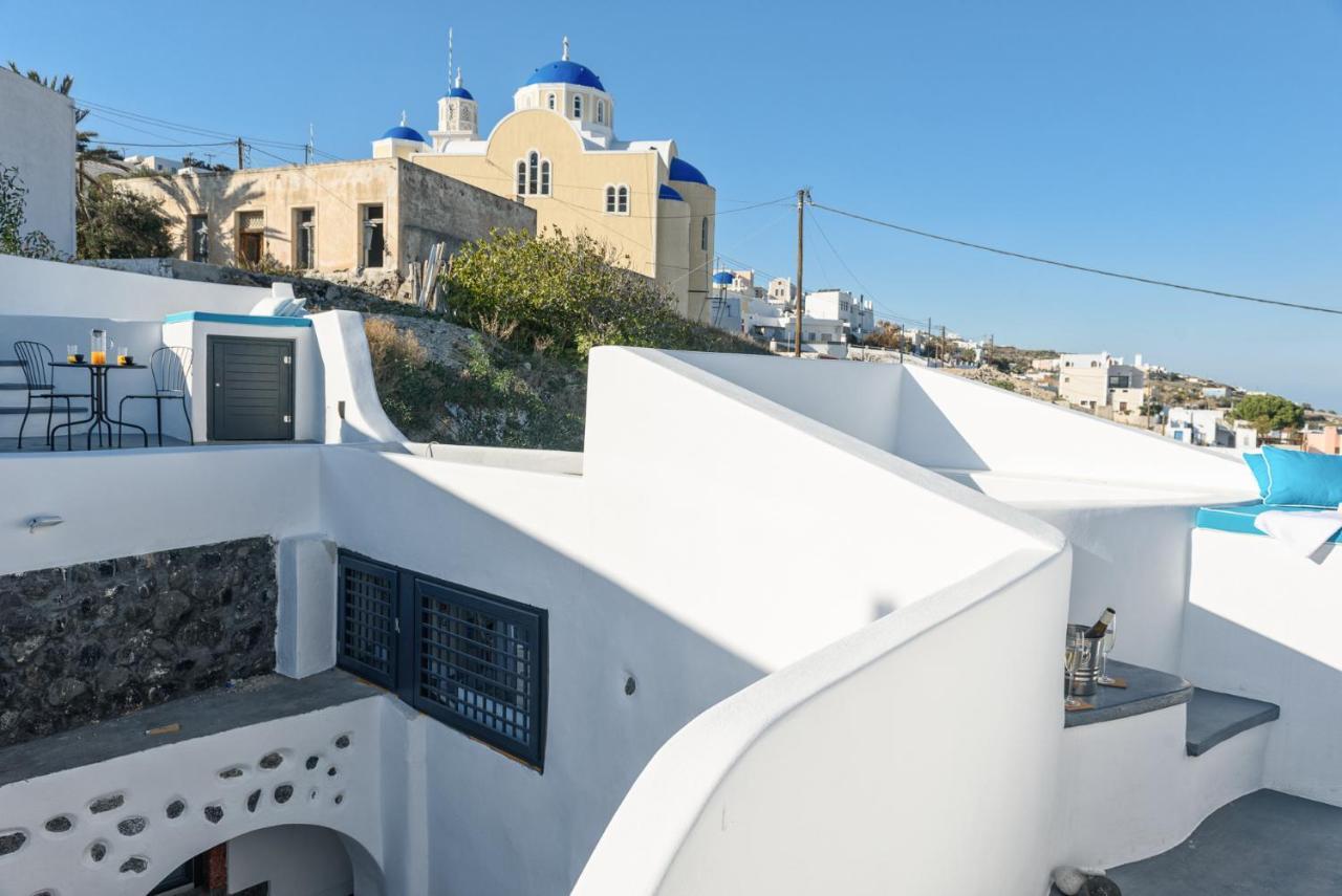The Luna Caverns Fira  Exterior foto