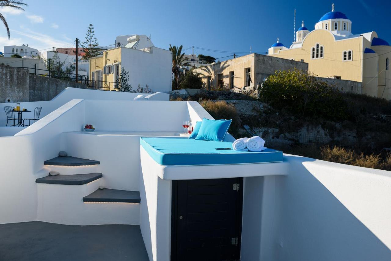 The Luna Caverns Fira  Exterior foto